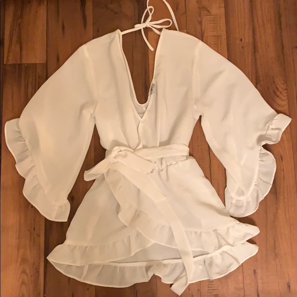 River island tie waist tunic